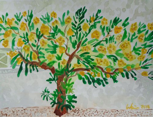 Yellow Blossom by Kirsty Wain