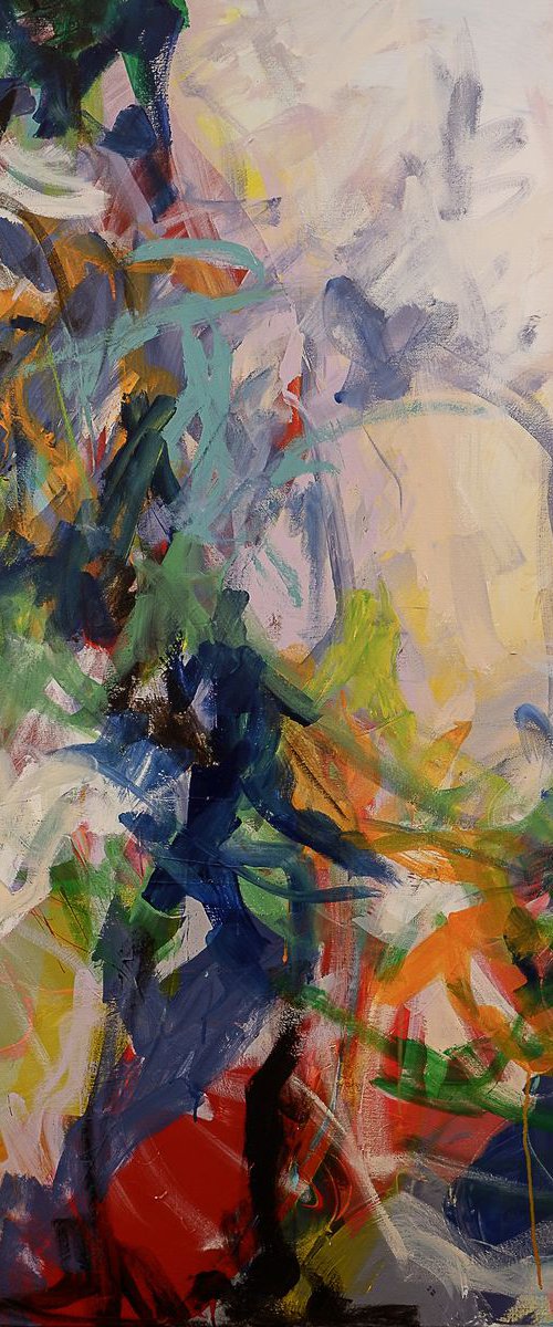 Joan Mitchell Inspired Original Painting by Cheryl Johnson