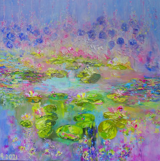 Blooming Waterlilies