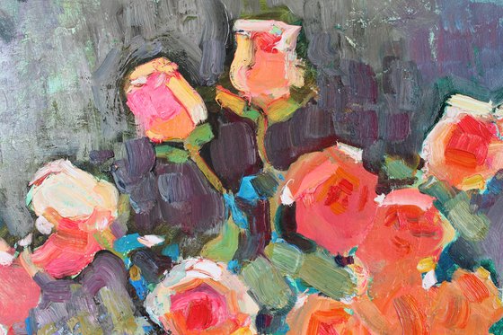 Coral roses