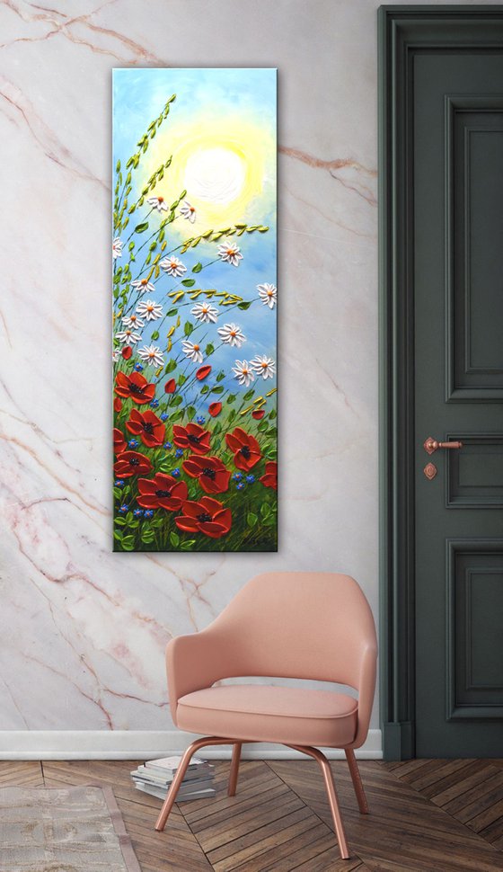 Harmony - Wildflowers Painting