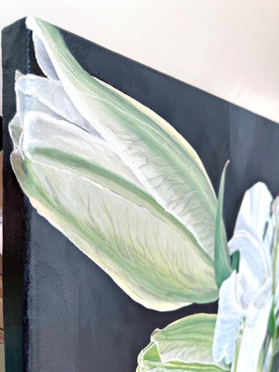 A Lifetime Companion – White Lilies