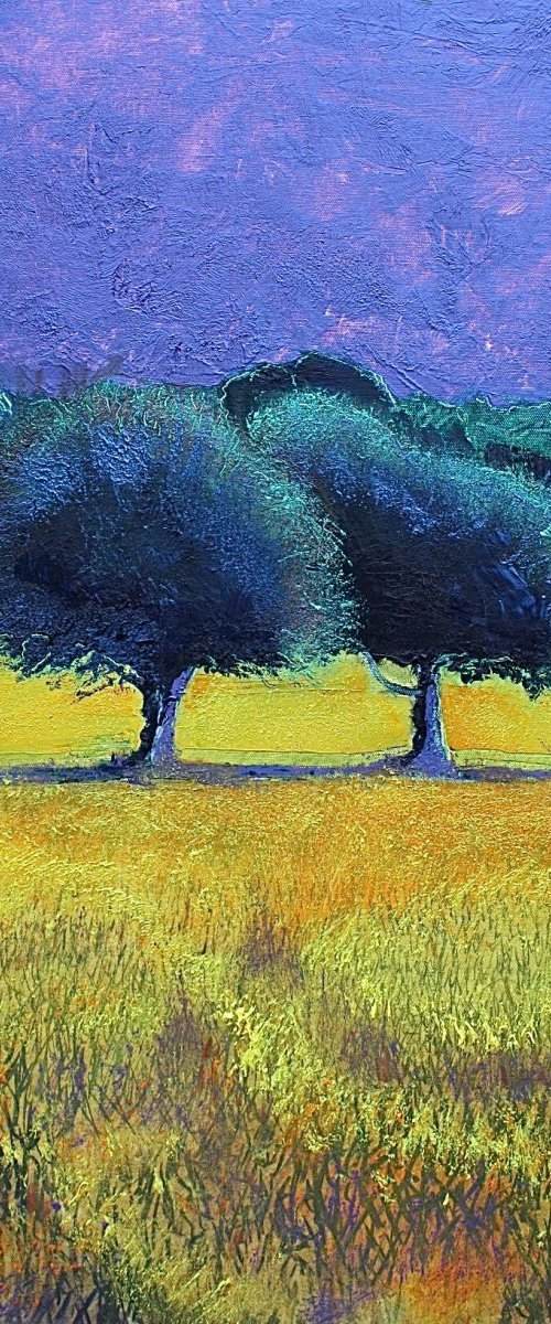 2 Trees 34 Degrees by Simon Jones