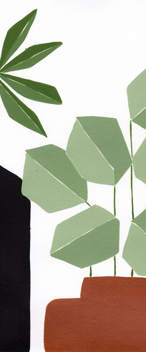 Abstract Plants I by Marisa Añón