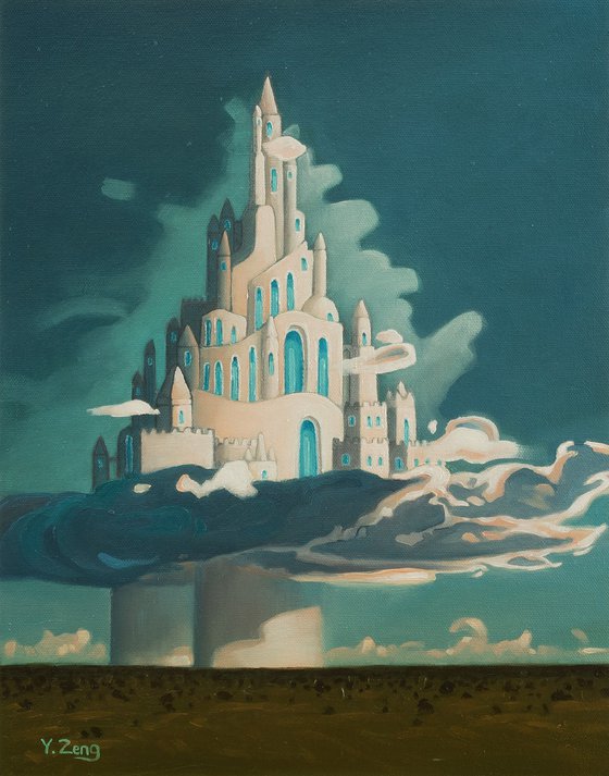 Cloud on castle