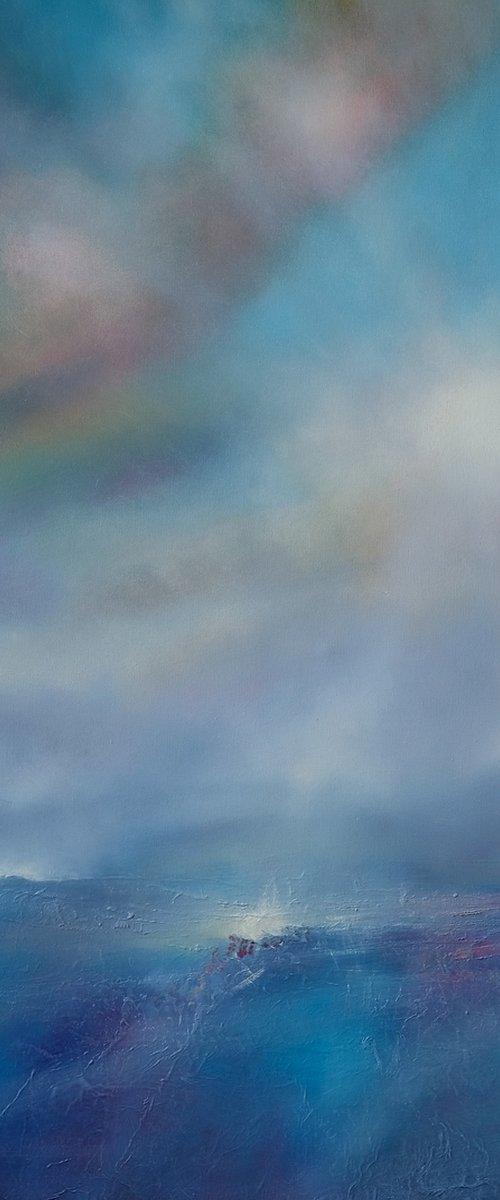Himmelblau - heavenly blue by Annette Schmucker