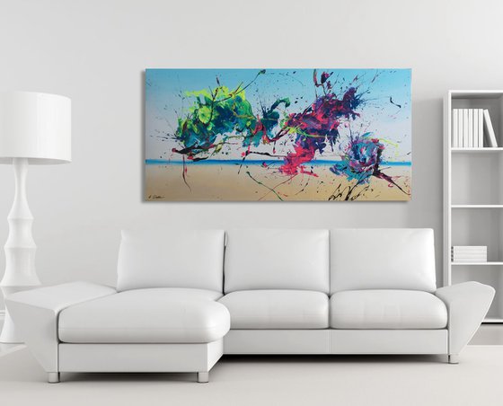 Sky Dance (Spirits Of Skies 128085) (160 x 80 cm) XXXL (64 x 32 inches)