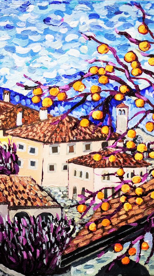 Persimmons by Jelena Nova