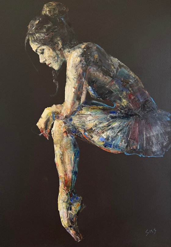 Miniature "The Dying Swan"