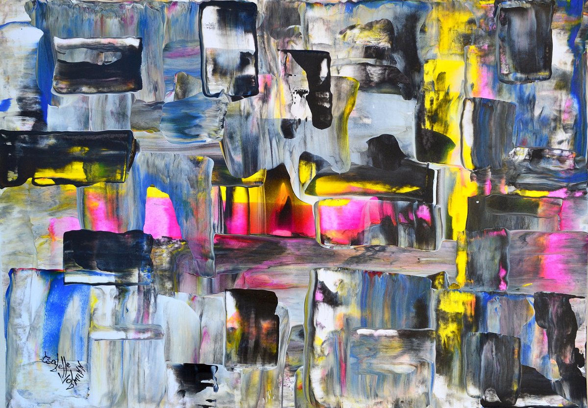  Paper Dream 18 By Isabelle Vobmann, 17 X 12, Artwork For Sale On Artfinder