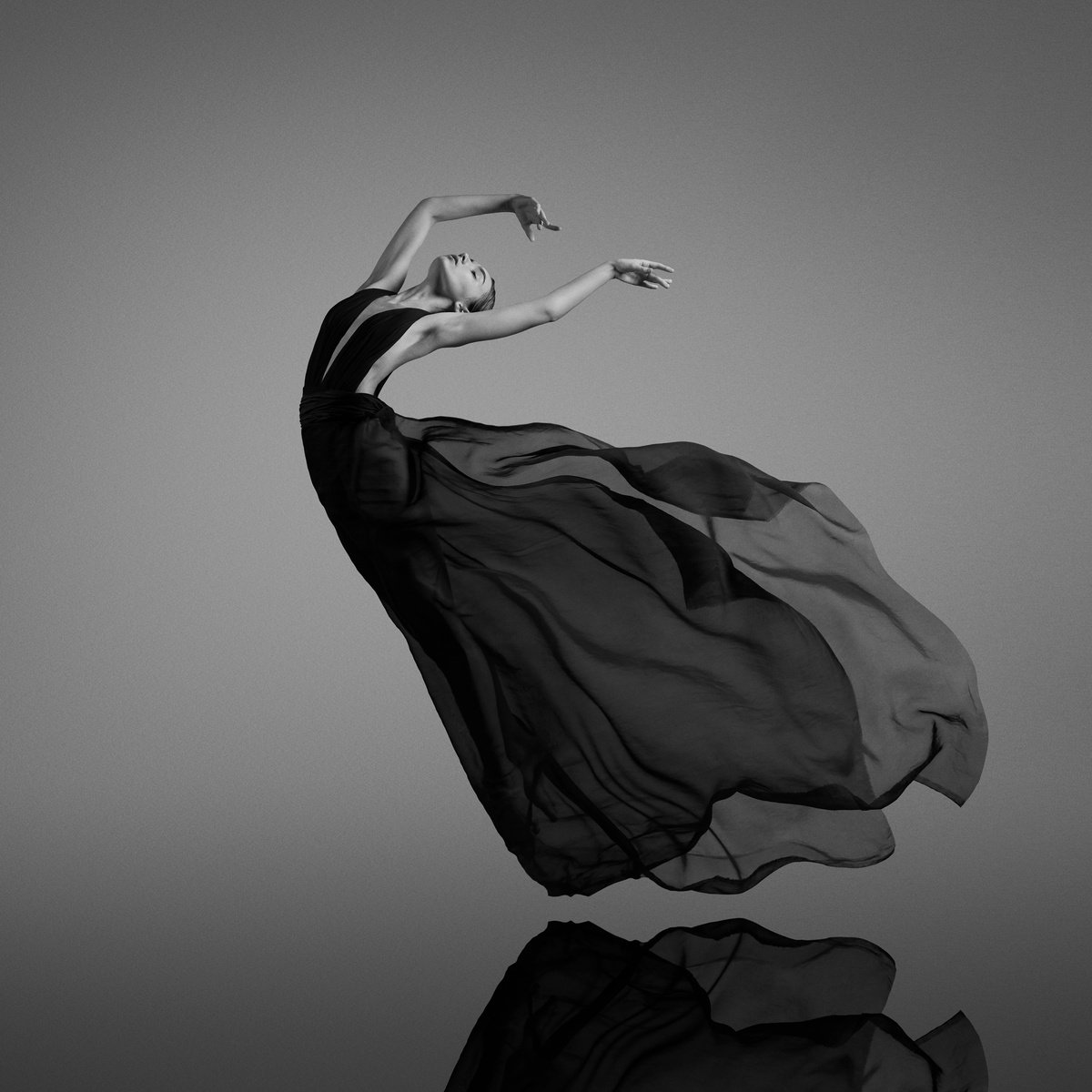 Portrait Photograph By Yevgeniy Repiashenko, 49 X 49", Elan, Original Artwork