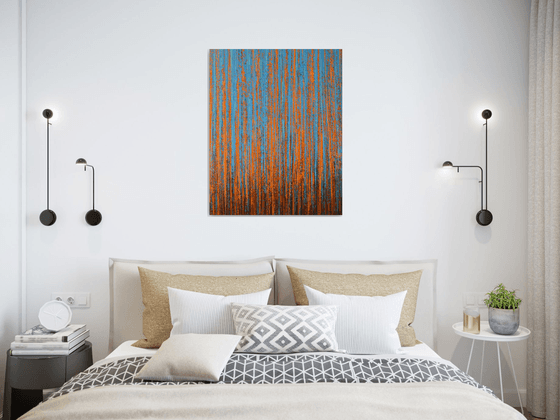 Orange Blue - Color Field