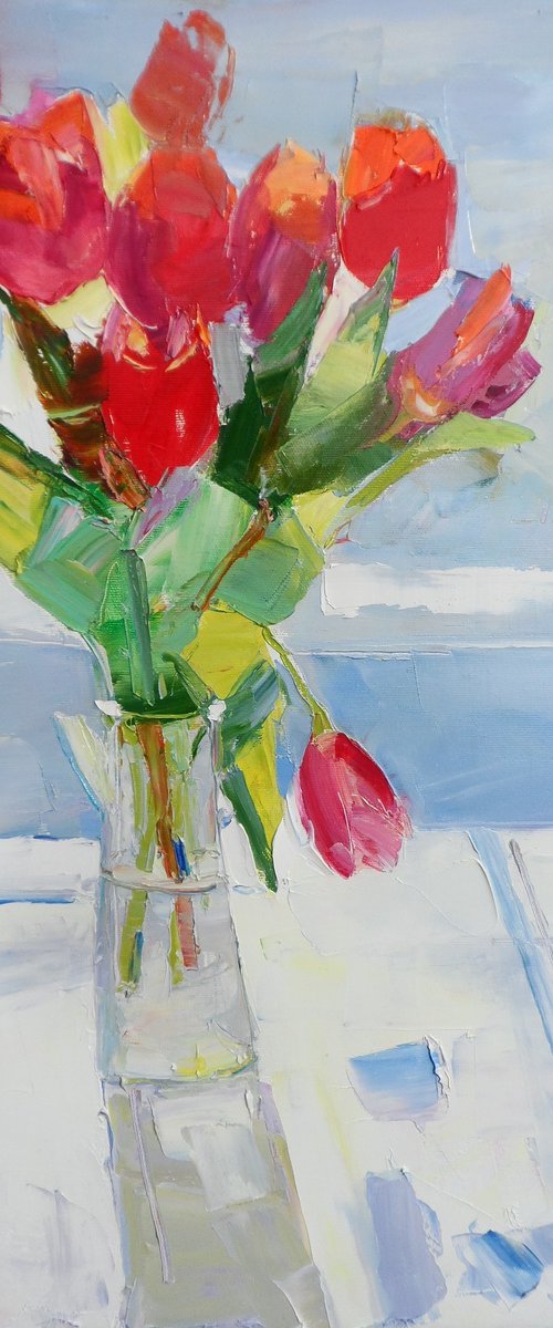 " Tulips" by Yehor Dulin