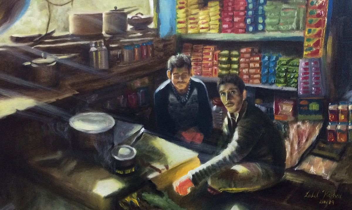 Tea Shop by Lalit Kapoor