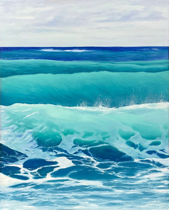 Waves of Harmony. Seascape