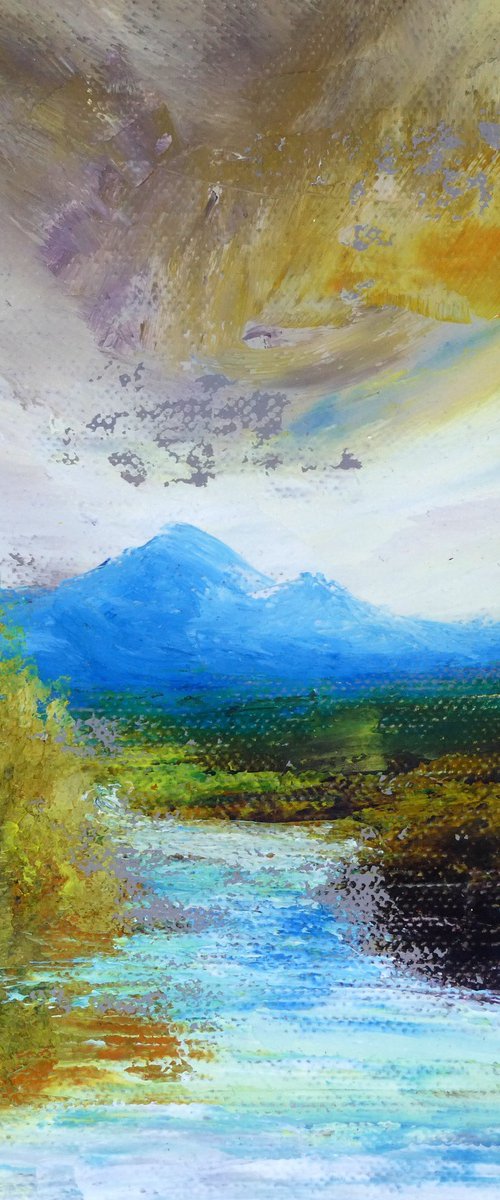 Autumn Moorland Stream by oconnart