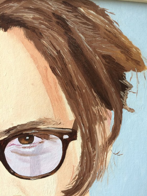 Johnny Depp famous people portrait painting