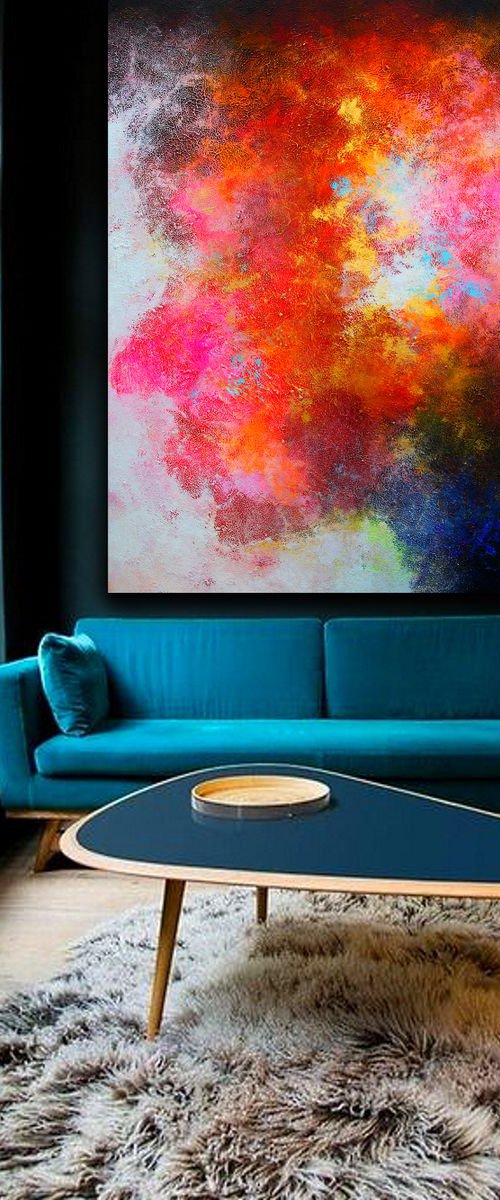 180x120cm. / Abstract Painting / Alex Senchenko © 2019 / PRIMA by Alex Senchenko