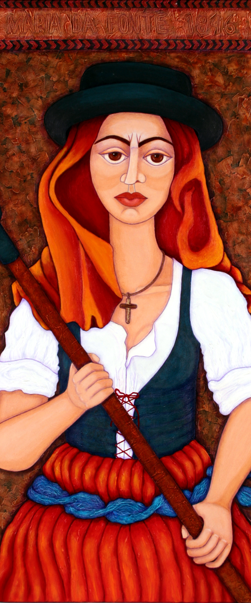Maria da Fonte - the revolt of women by Madalena  Lobao-Tello