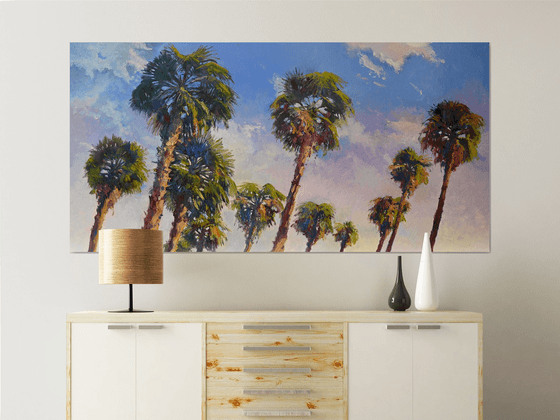 Palm Trees in California