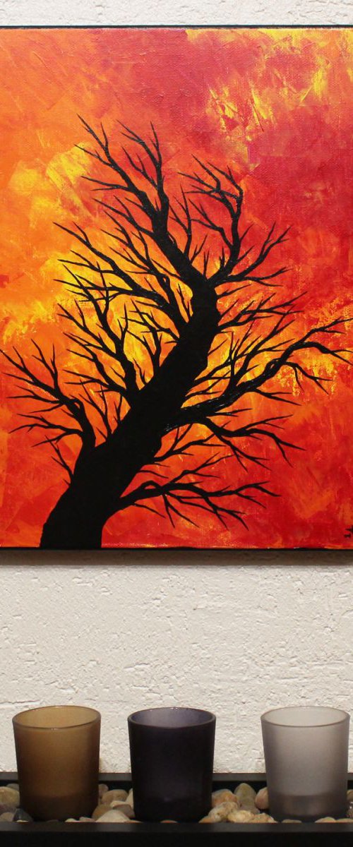 Blown tree by Jonathan Pradillon