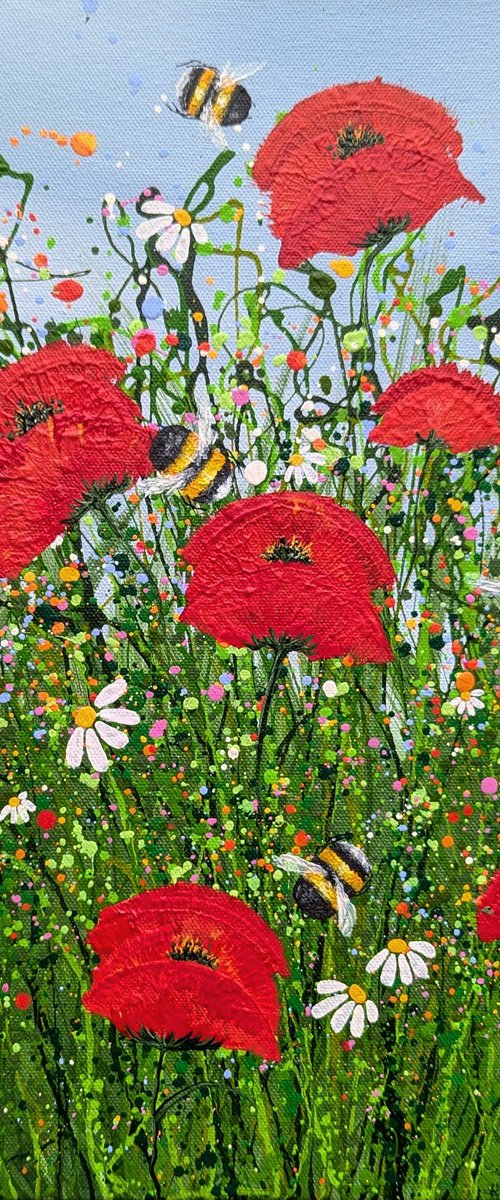 Poppy Meadow Delight #2 by Lucy Moore