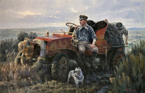 Auto Pioneer H. Nelson Jackson by Paul Cheng