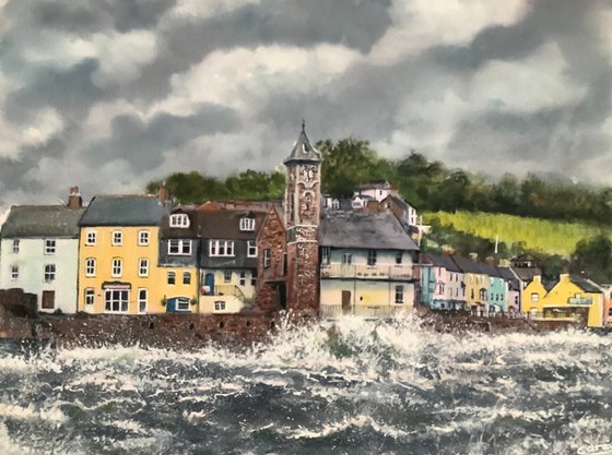 Stormy seas at Kingsand