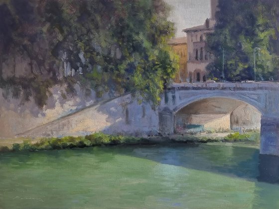 The Tiber in Rome