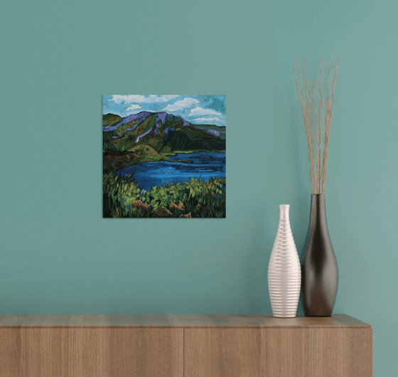 Blue Snowdon Lakes