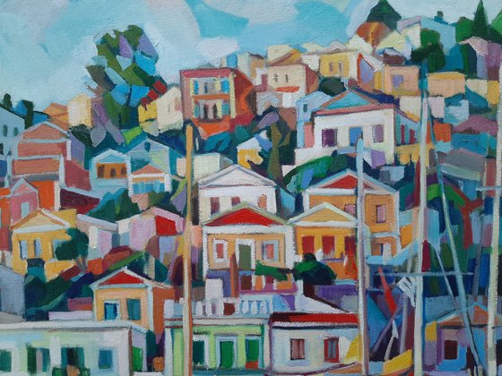 Town in the water