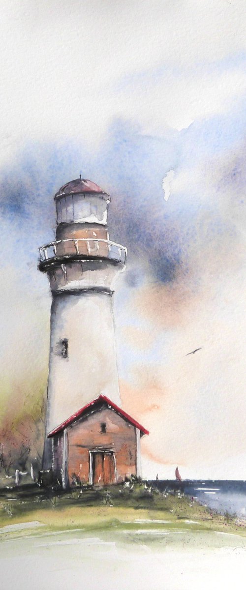 A Lighthouse by Graham Kemp