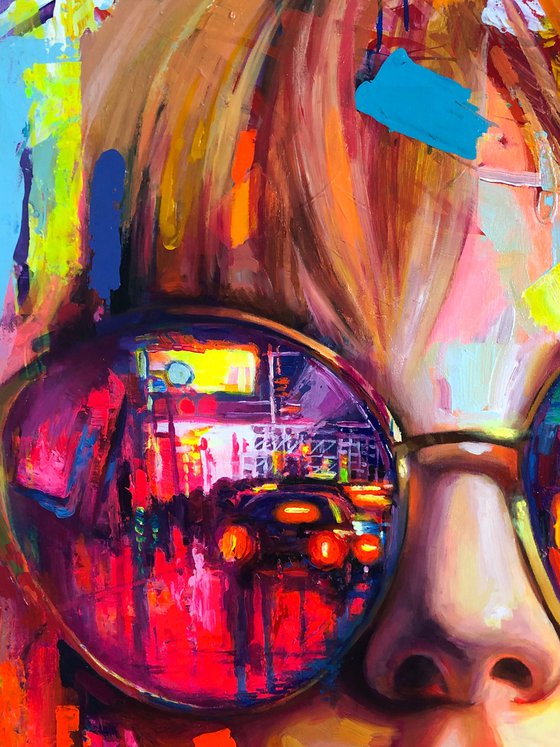 Reflections of New York  | Cityscape Art