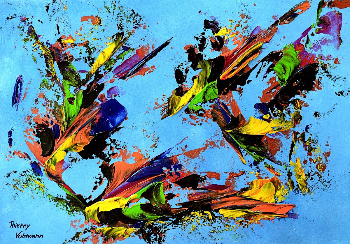 Ideal Gift 121 By Thierry Vobmann. Abstract ., 17 X 12, Artwork For Sale On Artfinder