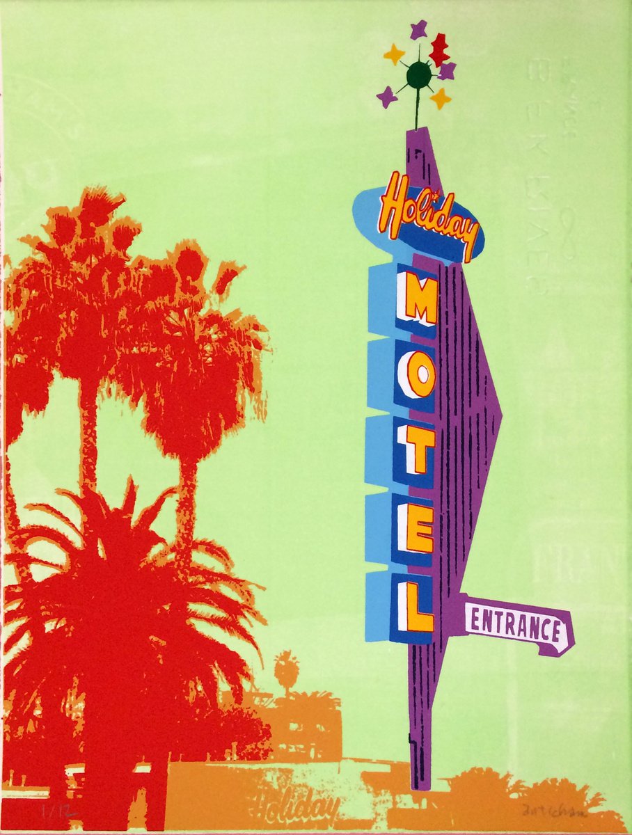Los Angeles signs and palmtrees 16 by Antic-Ham
