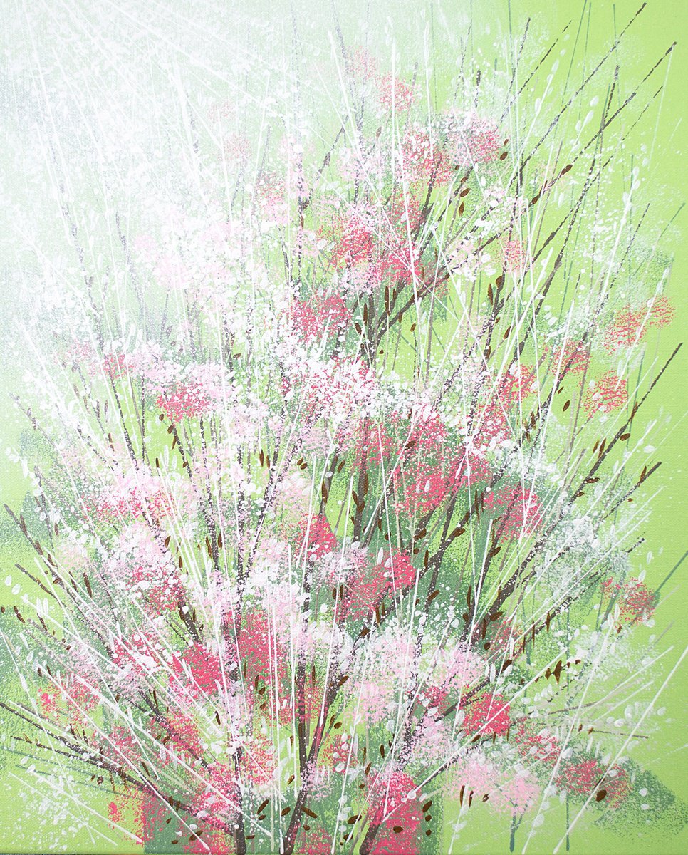  Spring Tree Blossom 3 By Marc Todd, 18 X 22, Artwork For Sale On Artfinder