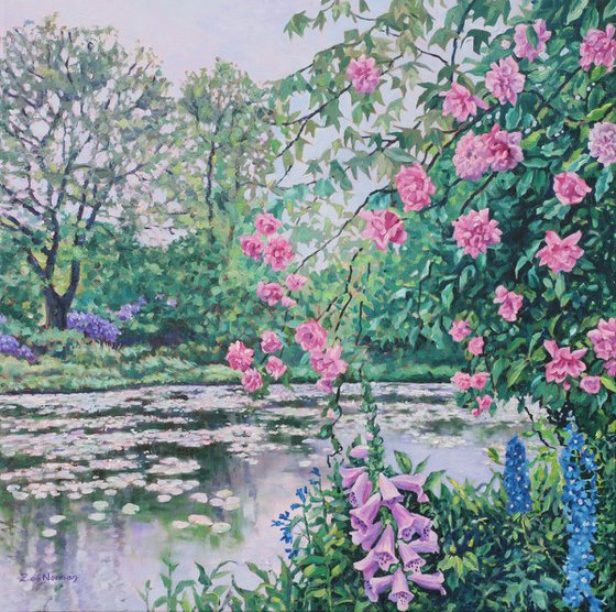 Roses and Waterlilies