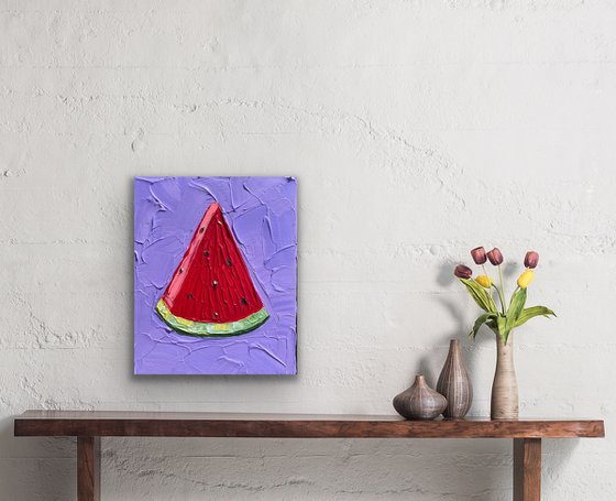 Watermelon slice (violet)