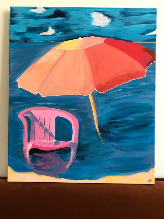 Where summer floats