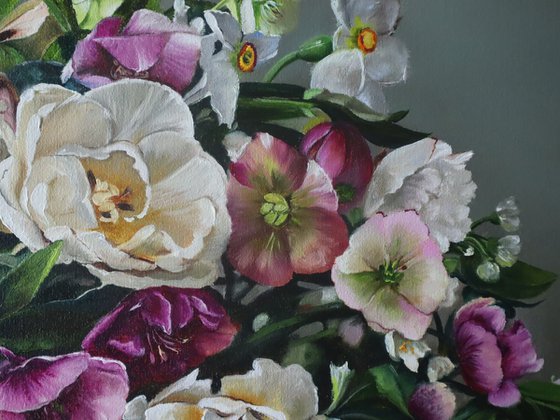 Floral Still Life Painting