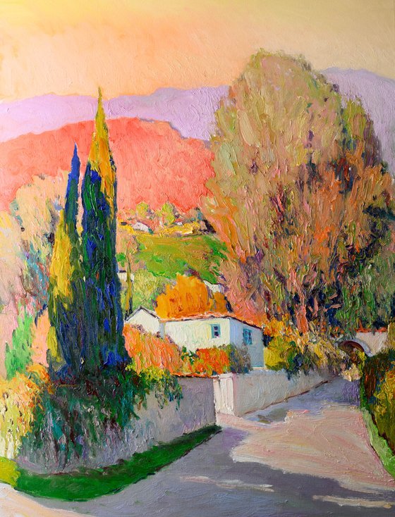 Californian Evening, Landscape