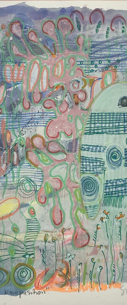 The composition of spring by Sidse Friis