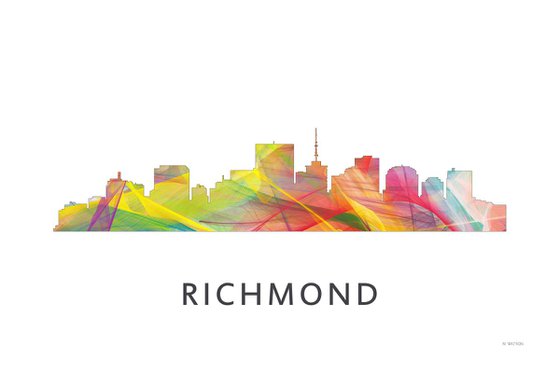 Richmond Virginia Skyline WB1
