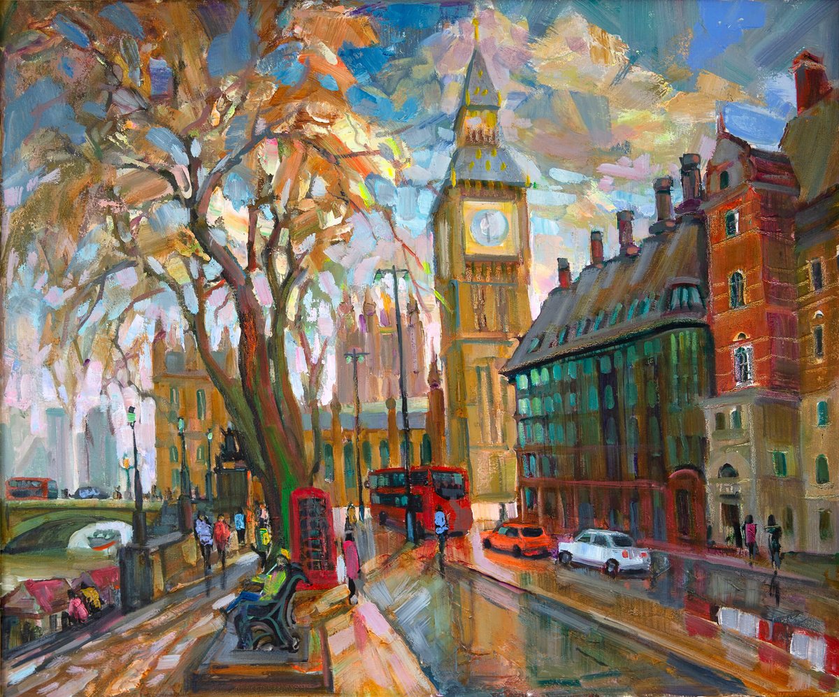 SUNNY MARCH IN LONDON by Andriy Nekrasov
