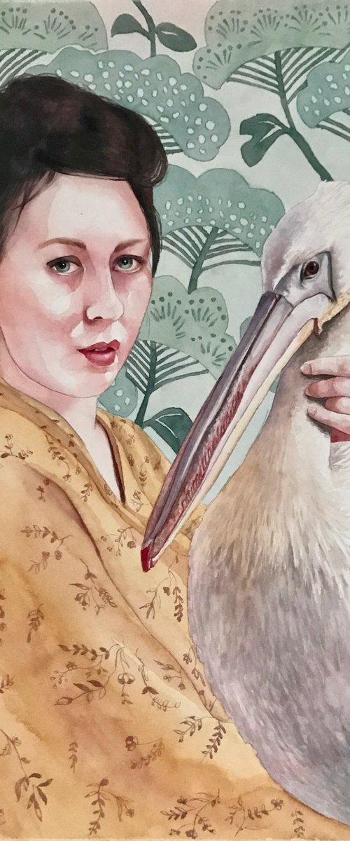 Pelican Familiar by Lisa Lennon