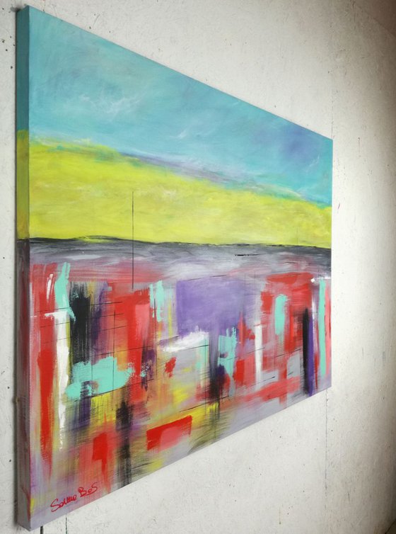 abstract-landescape--120x90 cm