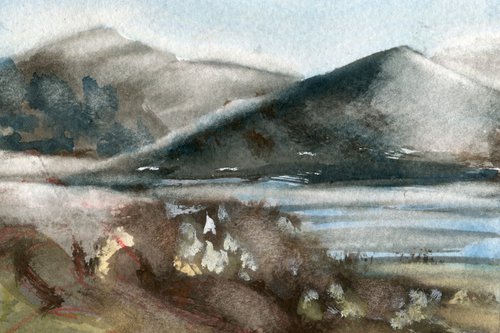 Mountain Loch by Elizabeth Anne Fox
