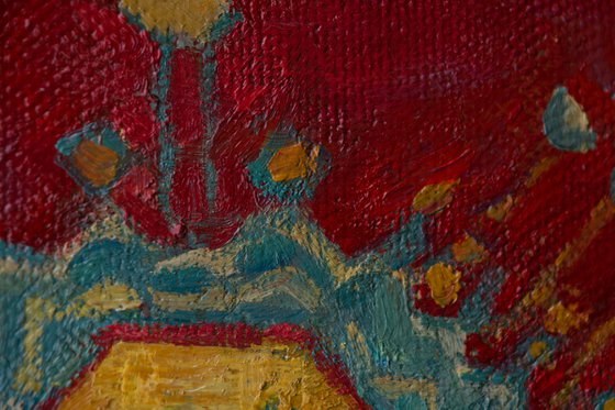 Returned heritage – Original Oil Still Life