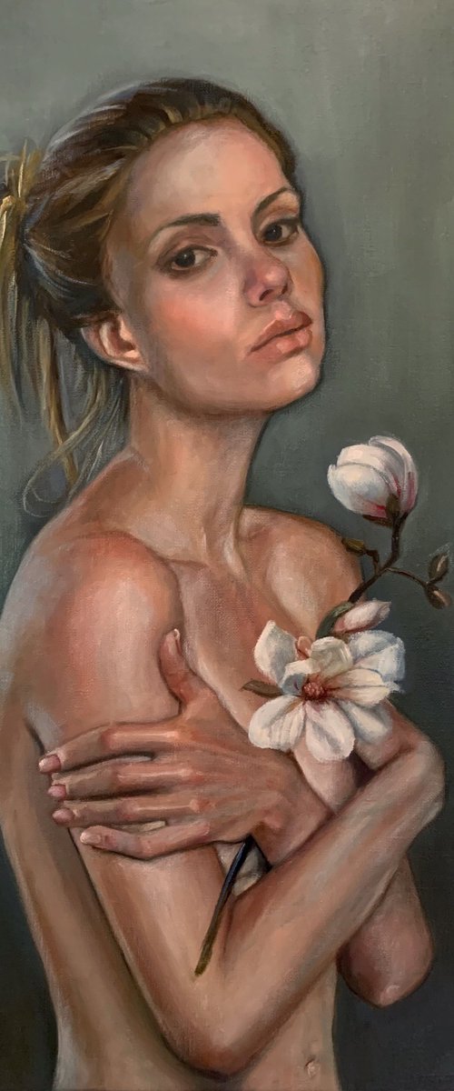 Title: Flowers on the Skin by Maria Romano