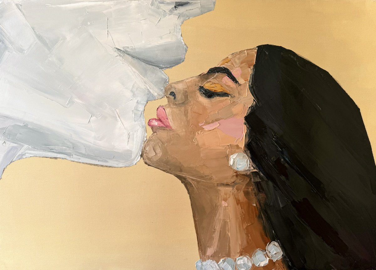 Expressive Oil Painting , Covenant By Lina Redford, 28 X 20, Artwork For Sale On Artfinder